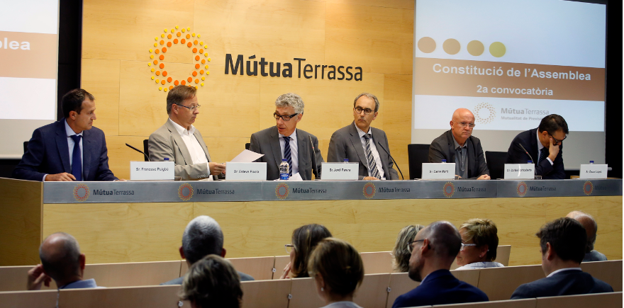 Mútua de Terrassa, Mutualitat de Previsió Social a Prima Fixa -Entitat de benefici social líder al Vallès - celebra l'Assemblea general Ordinària