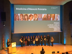 Premio Dr. Molina categoria Medicina Atenció  Primària