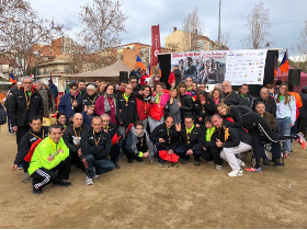 llar-residència Triginta i Casa MArqués a la cursa santi Centelles