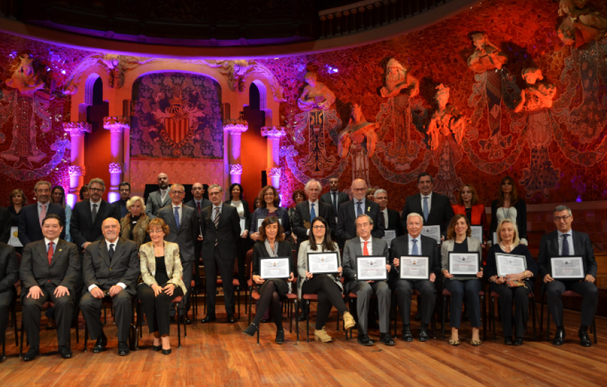 MútuaTerrassa recull el premi de la Fundació Avedis Donabedian  a la millor informació sobre actuacions en Responsabilitat Social