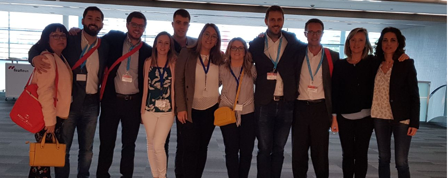 La unidad de Ortogeriatría del servicio Cot referentes al 31 congreso de la Sociedad Catalana de COT y el 2 congreso de enfermería