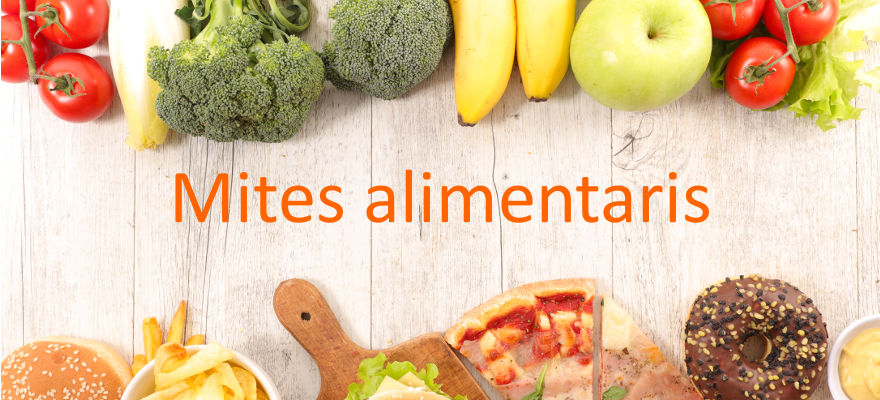 Mitos alimentarios, no te lo creas