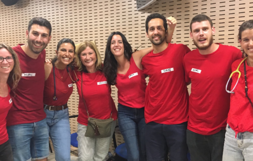 Un equipo de pediatras del MútuaTerrassa y CST participan en el Concurso Internacional de Reanimación Cardio-Pulmonar pediátrica en Italia