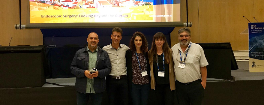 Les Unitats de Miomes i Patologia del Sòl Pelvià premiades en el 28th ESGE congress