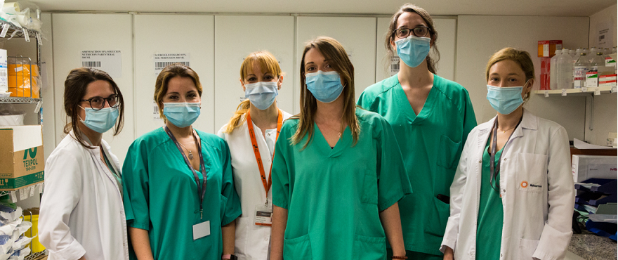 El servicio de Farmacia hospitalaria participa en un estudio sobre prevención de contagios de Covid entre sanitarios