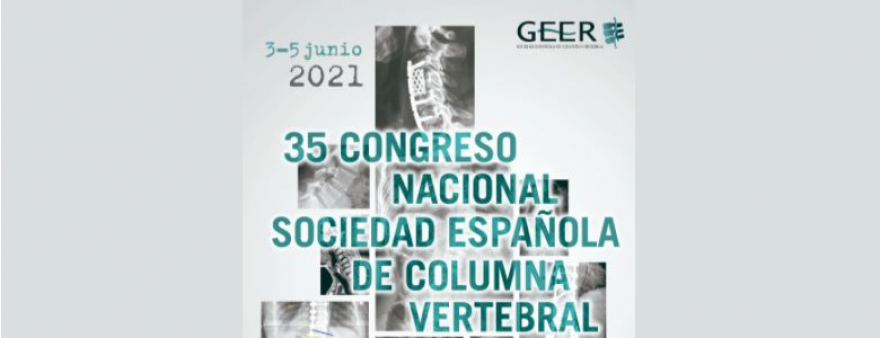 La Unitat de Columna del servei de COT intervé en el 35è congrés nacional de la GEER