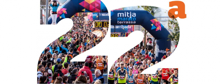 Abiertas las inscripciones para la 22ª edición de la Media Maratón de Terrassa en el marco del circuito Activa't