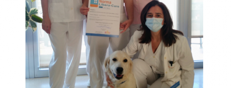 La Residència i Centre de dia per a Gent Gran Móra La Nova revalida la certificació Libera Dignos