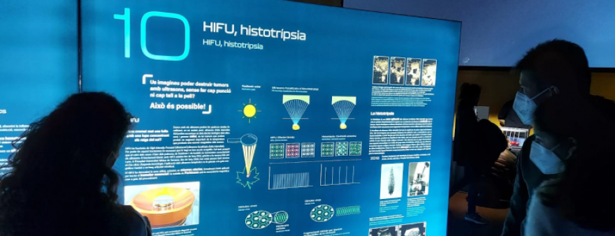 El Dr. Jordi Rodríguez col·labora en la mostra “Ultrasons, de la natura a la medicina”