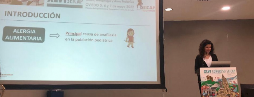 La Unitat d’Al·lergologia Pediàtrica del servei de Pediatria intervé en el XLVI Congrés de la SEICAP