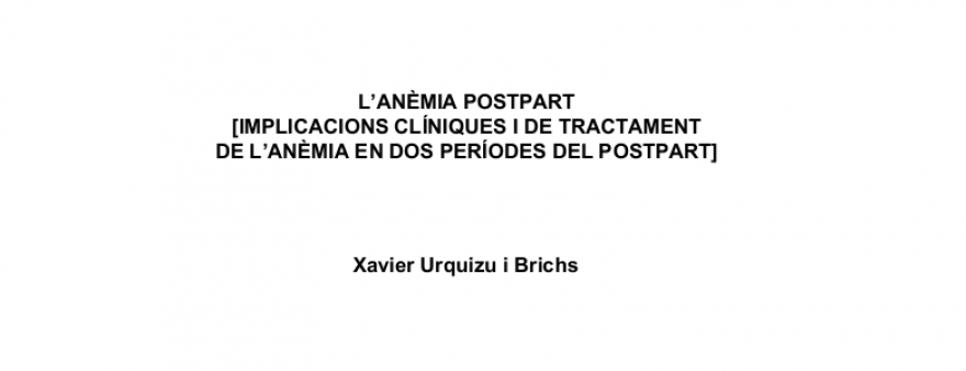 El Dr. Xavi Urquizu rep el Premi Extraordinari de Doctorat per la seva tesi