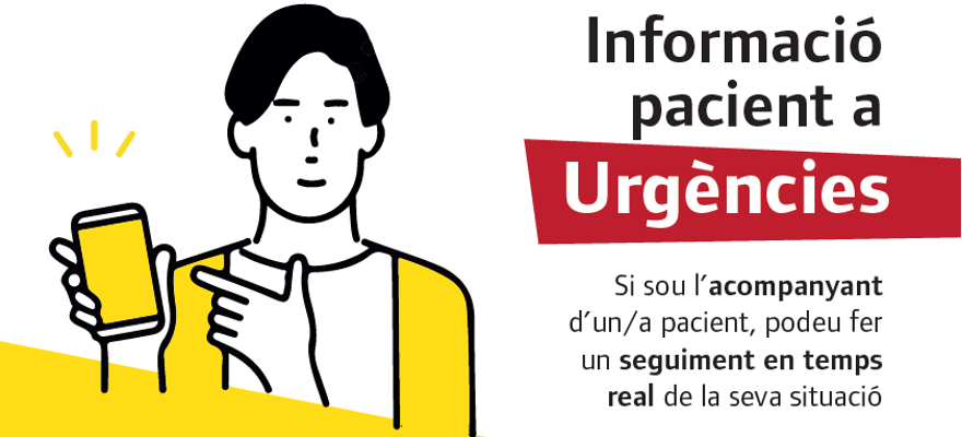 Informació per als acompanyants als pacients del servei d'Urgències