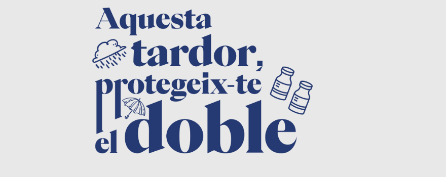 Campaña de vacunación - Este otoño protégete el doble