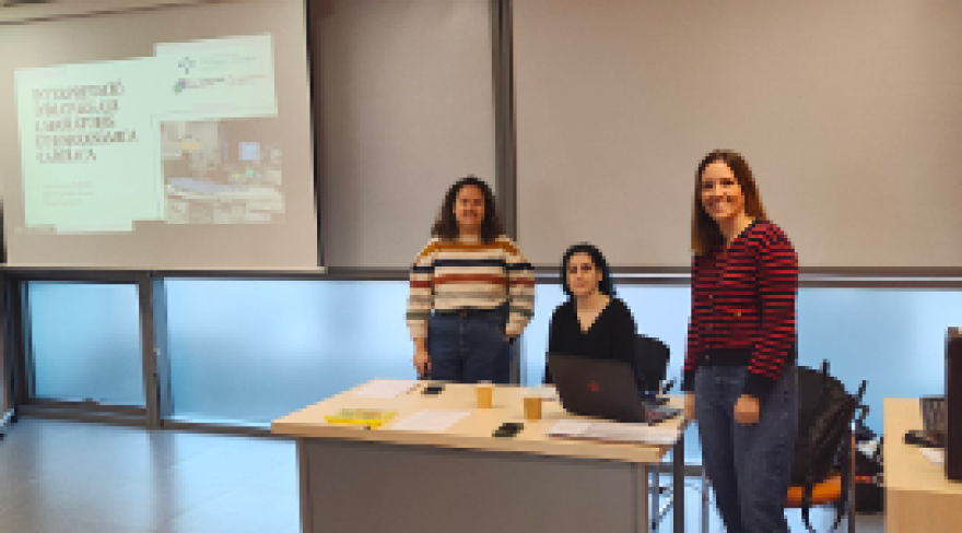 Las enfermeras de Hemodinámica intervienen en un seminario en el Colegio de Enfermería de Barcelona