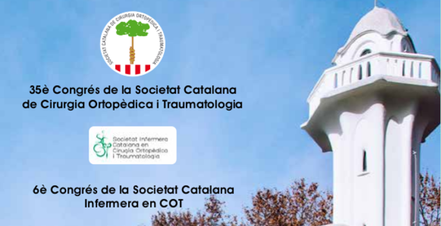 El servei COT participa en l’organització del 35è Congrés de la Societat Catalana de Cirurgia Ortopèdica i Traumatologia i el 6è Congrés de la Societat Catalana Infermera en COT