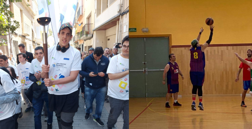 Els residents de la Llar-Residència Torrent de Llops participen als Jocs Special Olympics