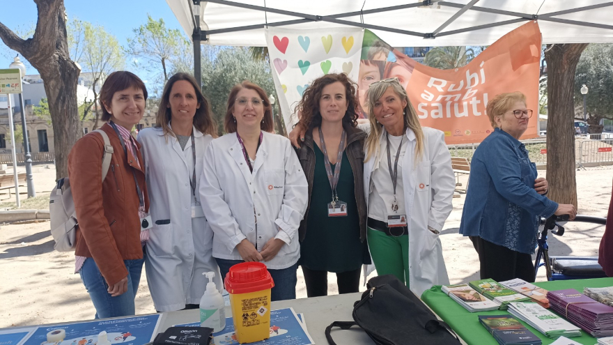 El CAP Rubí y el CAP Valldoreix celebraron el del Día Mundial de la Salud