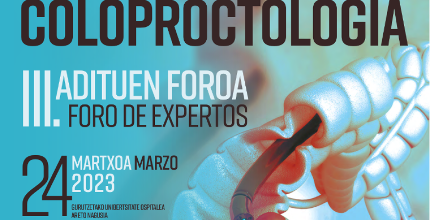 La Unidad de Coloproctología del HUMT, presente en el III Foro de Expertos de esta especialidad promovido por el Hospital Universitario Cruces de Bilbao