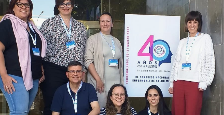 Enfermería de Salud Mental participa en el XL Congreso Nacional de Enfermería de Salud Mental