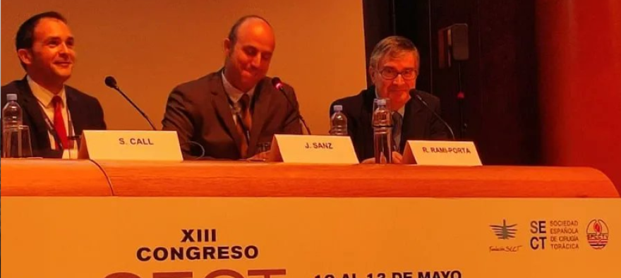 Els serveis de Cirurgia Toràcica i Pneumologia participen en el XIII congrés de la SECT