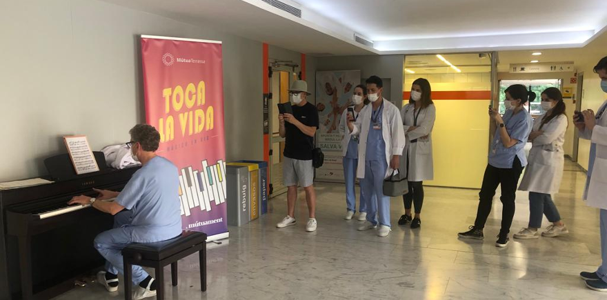 Dia Europeu de la Música, MútuaTerrassa presenta la iniciativa “Toca la vida”