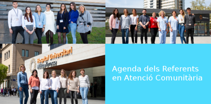 Els professionals referents atenció comunitària presenten el seu blog