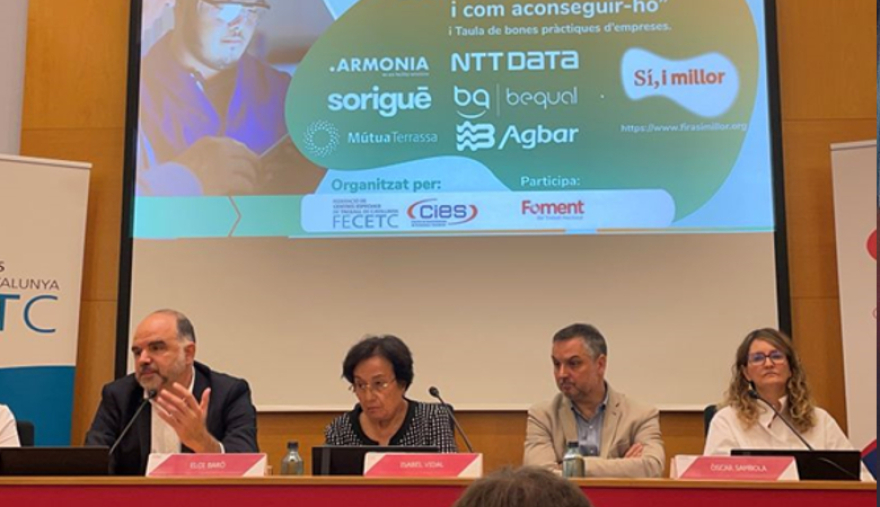 MútuaTerrassa comparteix coneixement en matèria d’inclusió sociolaboral