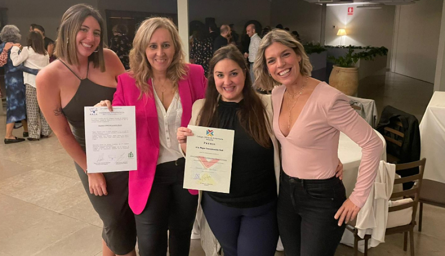 El Equipo de enfermería de Hematología obtiene el premio a la mejor comunicación del 27º congreso nacional de enfermería Hematológica