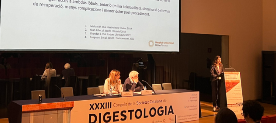 El servei de l’Aparell Digestiu de l’HUMT, present al XXXIIIè Congrés de la Societat Catalana de Digestologia