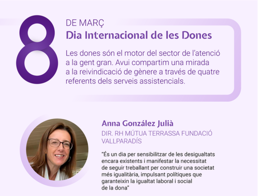 Fundació Vallparadís commemora el Dia Mundial de la Dona