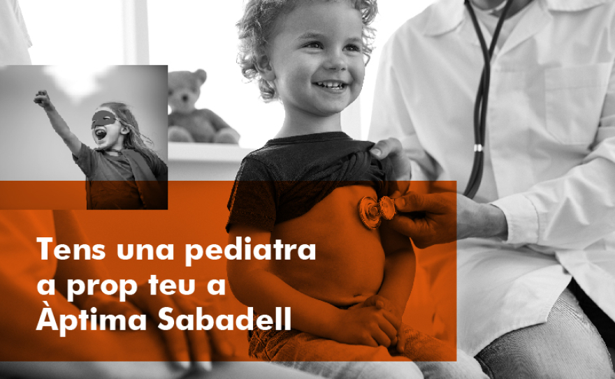 Áptima Centro Clínico Sabadell relanza el servicio de Pediatría
