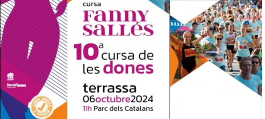 Obertes les inscripcions per la Cursa Fanny Sallés, la 10ª Cursa de les Dones