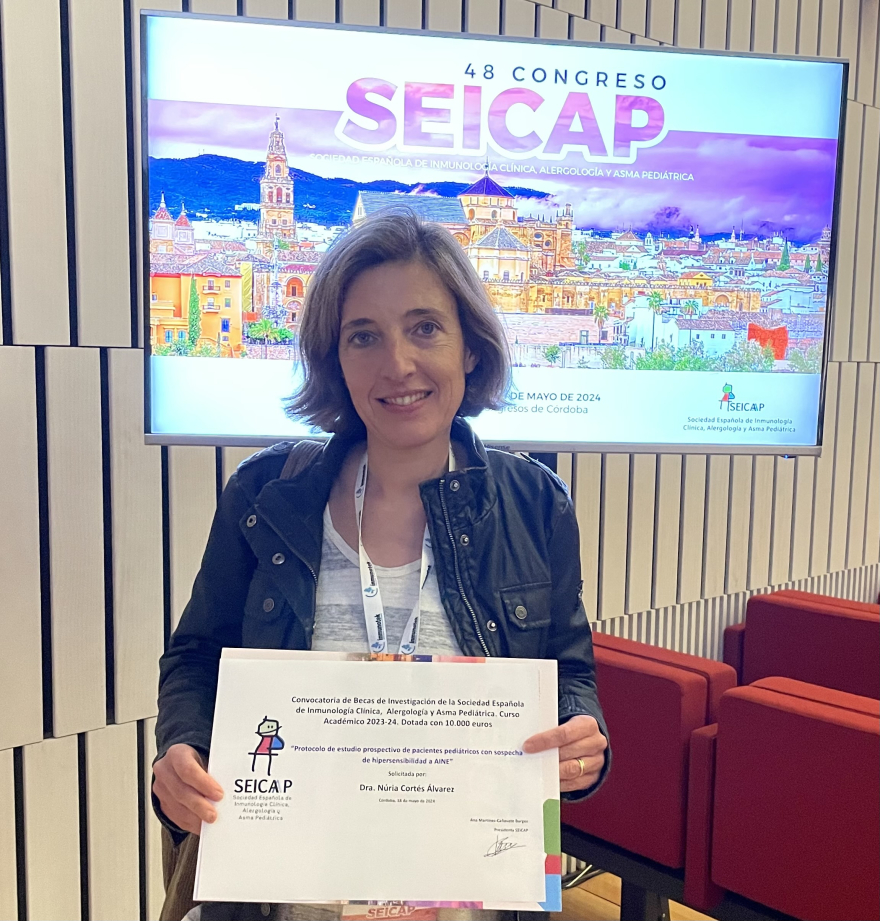 La Unitat d’Al·lergologia Pediàtrica del Servei de Pediatria participa al 48è Congrés de la SEICAP