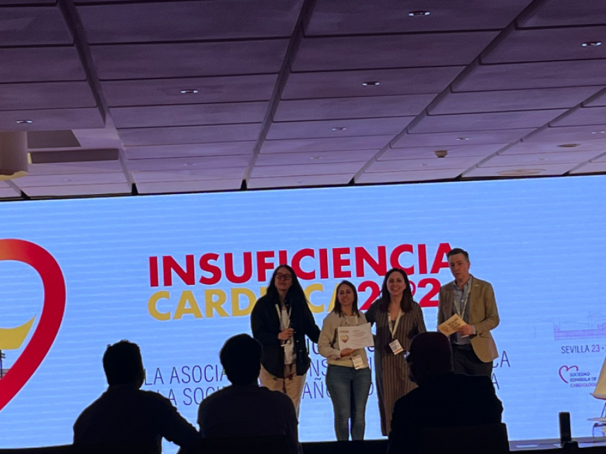 L’equip d’infermeria de la Unitat d'Insuficiència Cardíaca obté el premi a la millor comunicació oral al XXI Reunió de l’Associació d’Insuficiència Cardíaca