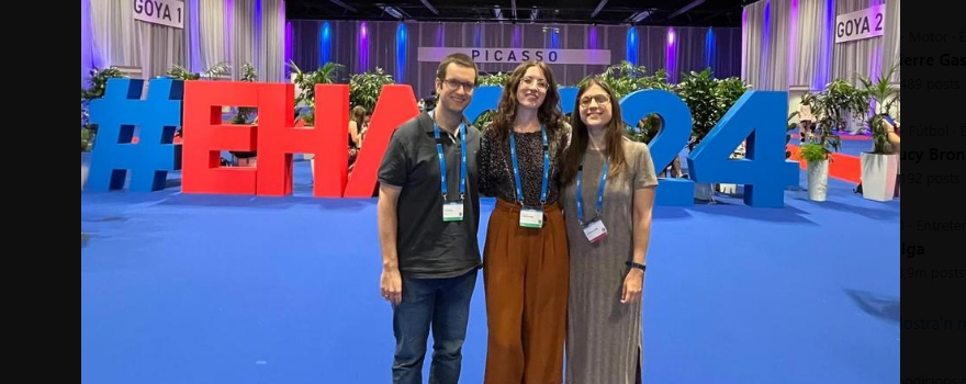 El servei d’Hematologia, present a la 29ª edició del Congrés de la Societat Europea d’Hematologia