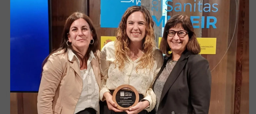 La Fundación Sanitas reconoce a Sandra Caloca con el Premio a la excelencia en enfermería