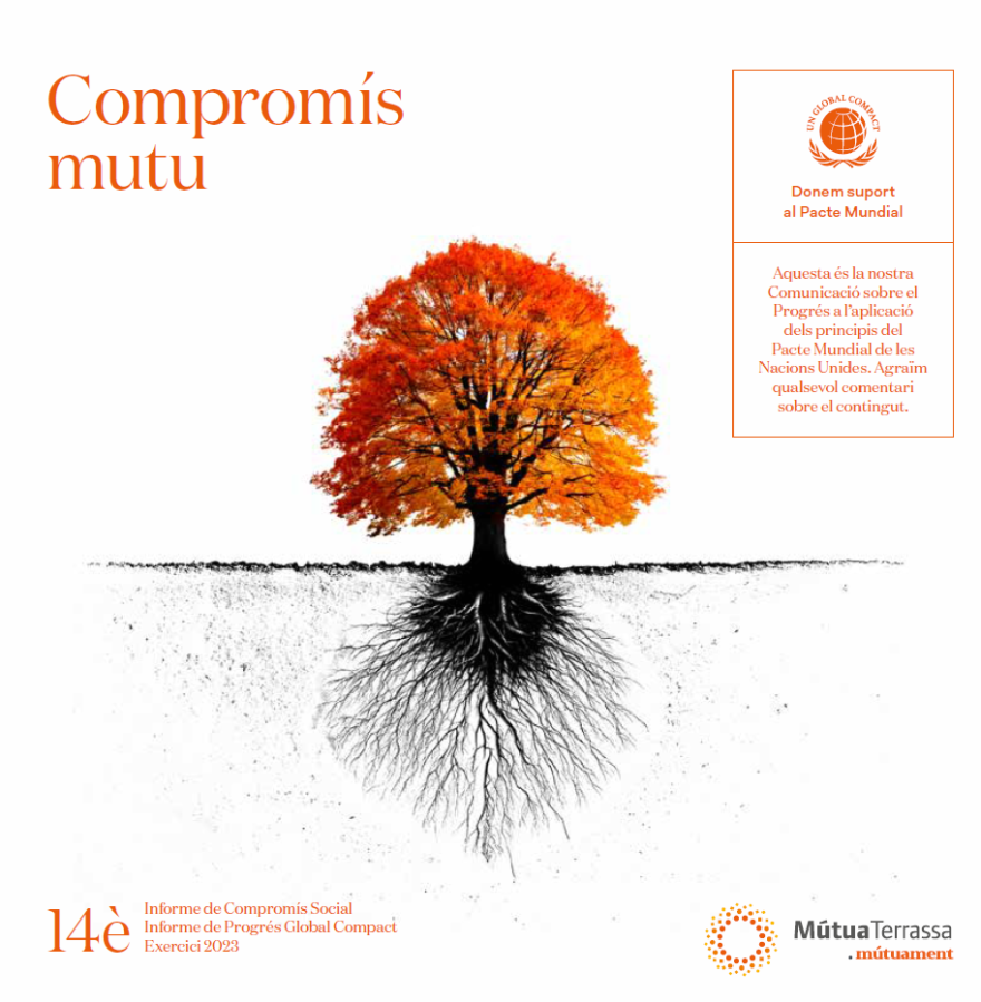 MútuaTerrassa publica el 14è informe de Compromís Social Global Compact