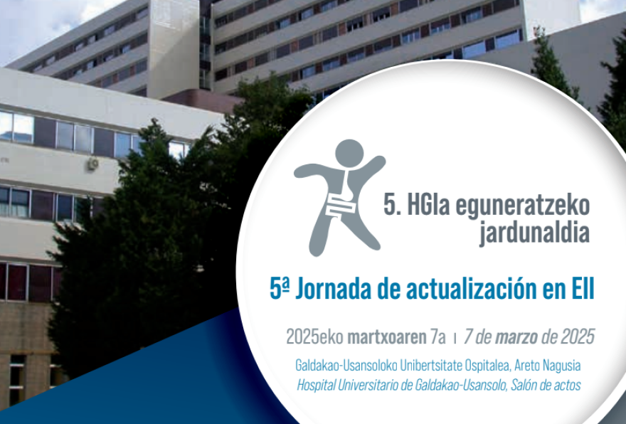 La Dra. Carme Loras intervé en la 5ª jornada d’actualització en Malaltia Inflamatòria Intestinal promoguda per l’Hospital Universitari de Galdakao