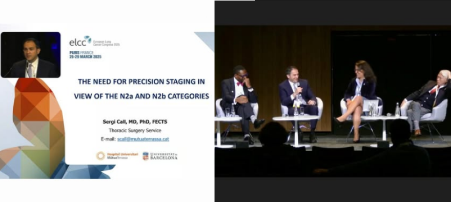 El Dr. Sergi Call participa a l’European Lung Cancer Congress (ELCC 2025)