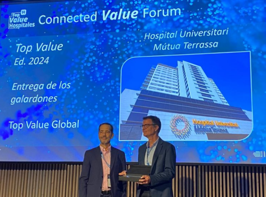 Nou Premi TOP Value Global a l’Hospital Universitari MútuaTerrassa