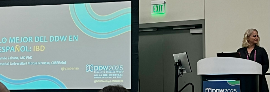 La Dra. Yamile Zabana, convidada a la Digestive Disease Week amb una ponència sobre Malaltia Inflamatòria Intestinal