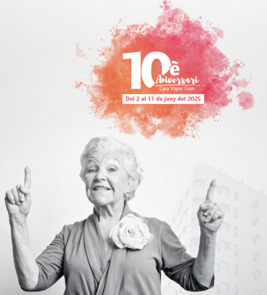 Casa Vapor Gran commemora el desè aniversari amb un intens programa lúdic i festiu