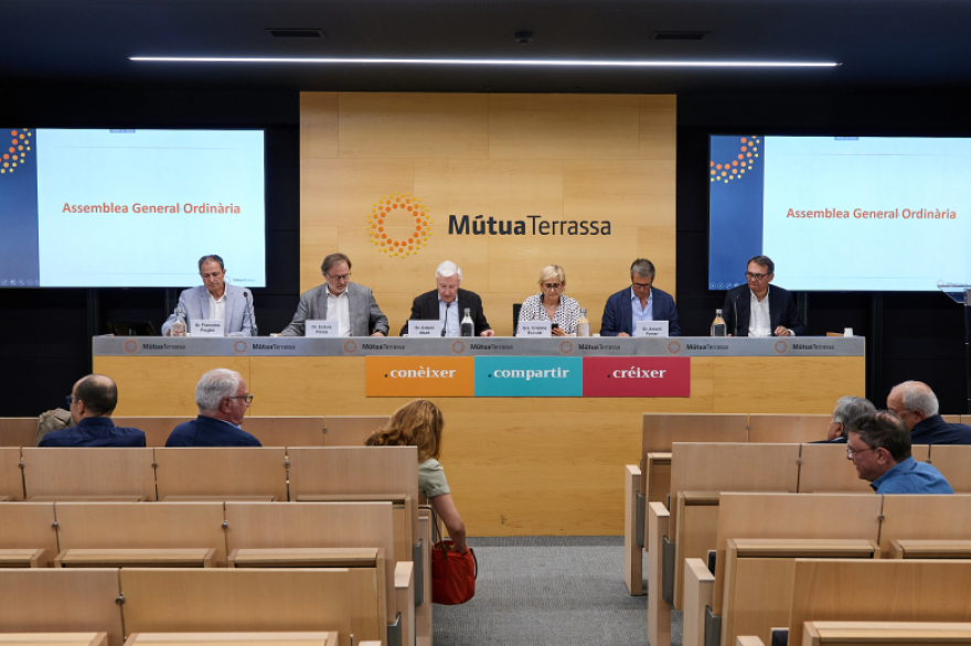Mútua de Terrassa, Mutualitat de Previsió Social -Grup d’entitats de benefici Social- celebra l’Assemblea General Ordinària