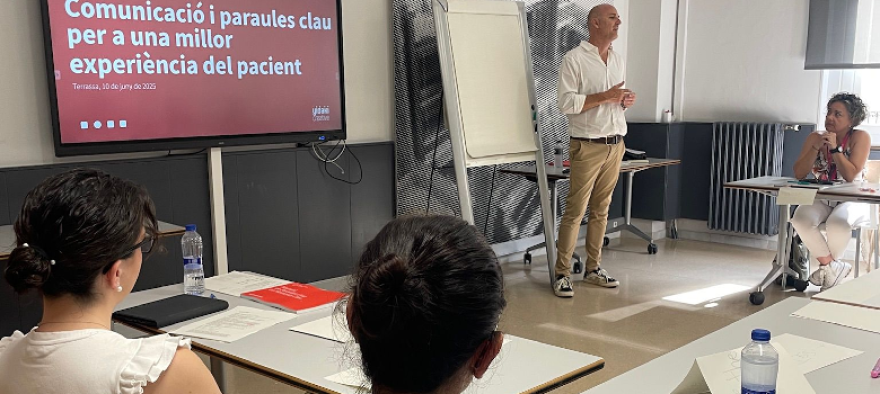 L’HUMT esdevé el primer hospital en formar els professionals mitjançant una eina basada en paraules clau per pacients