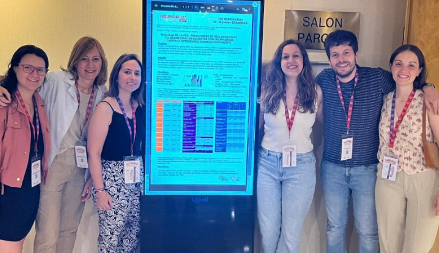 El servei de Medicina Interna, present al Congrés de l'Associació d'Insuficiència Cardíaca de la Societat Espanyola de Cardiologia