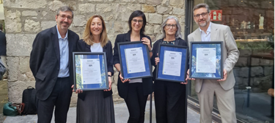 Els serveis de restauració de quatre centres gestionats per la Fundació Vallparadís, reconeguts amb l’acreditació “Restaurant sostenible”