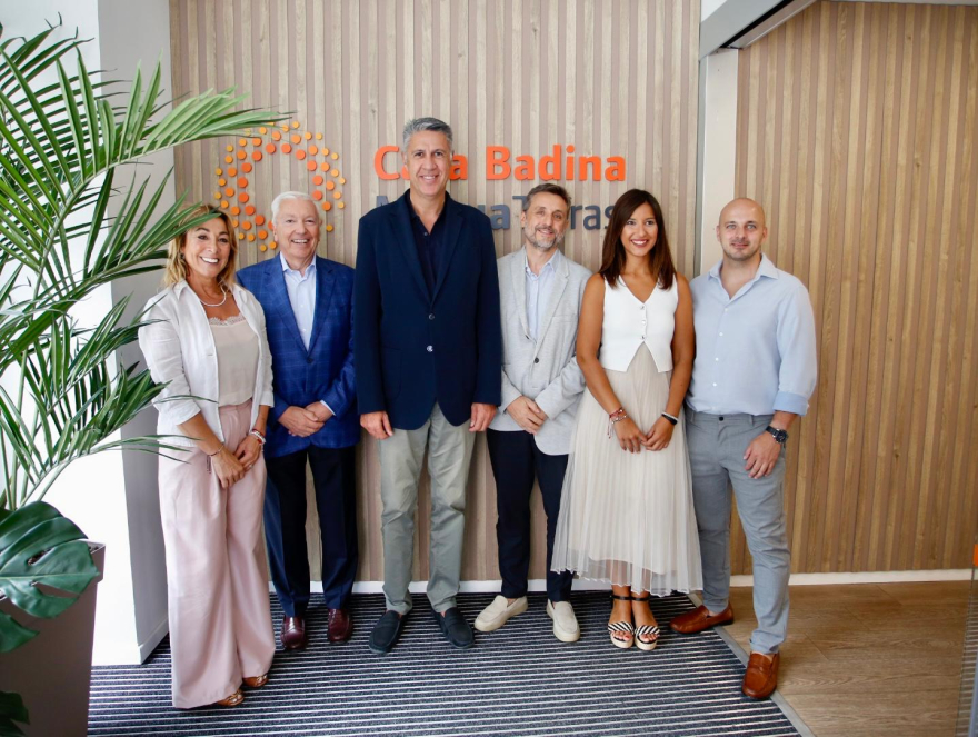 L’alcalde de Badalona, Xavier García Albiol visita Casa Badina