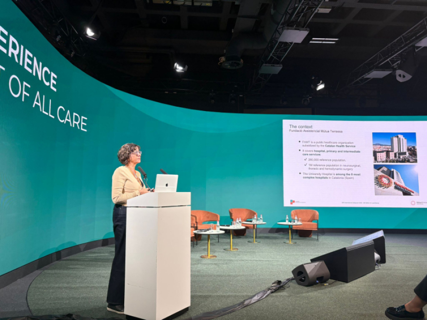 Anna Sant intervé al 6è Congrés Internacional Shared Patient Experience