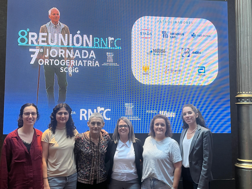 Laura Puertas interviene en la 8ª Reunión RNFC y la 7ª Jornada de Ortogeriatría de la SCGiC
