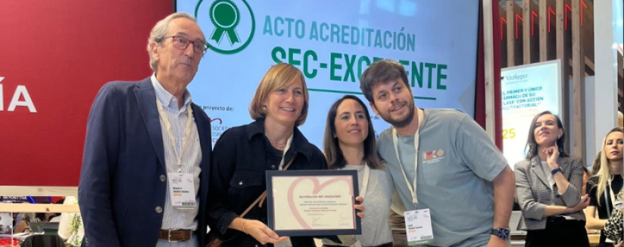 La Unitat d’Insuficiència Cardíaca de MútuaTerrassa rep l’acreditació “SEC Excel·lent”